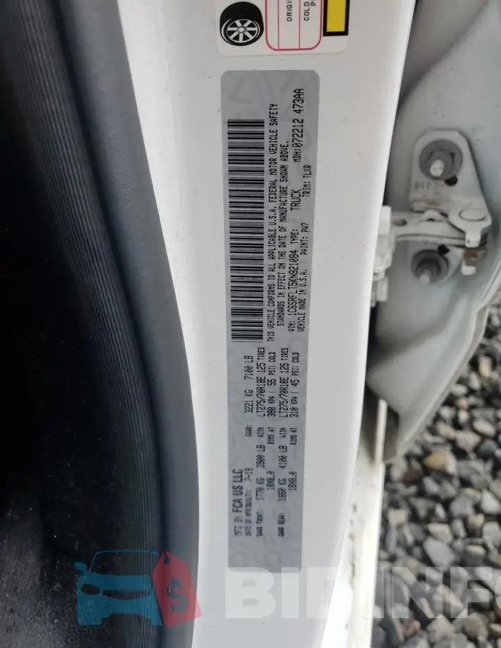 1C6SRFLT5KN921084 Photo# 12