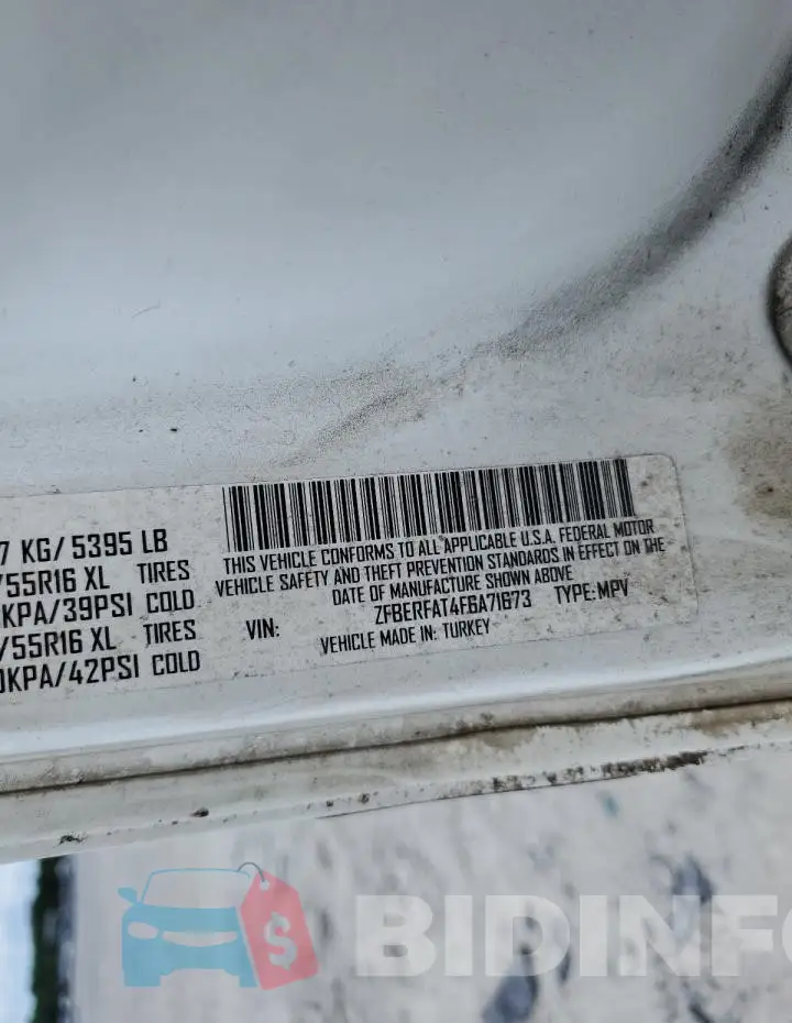 ZFBERFAT4F6A71673 Photo# 13