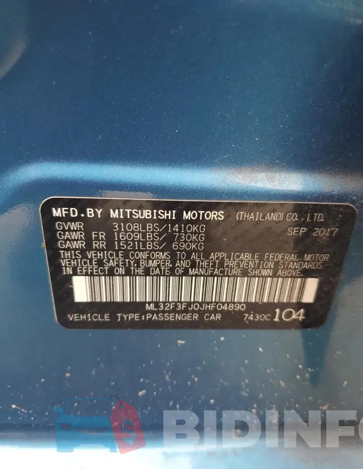 ML32F3FJ0JHF04890 Photo# 12
