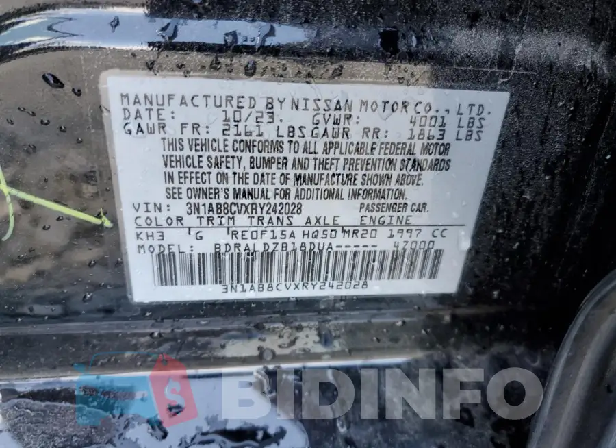 3N1AB8CVXRY242028 Photo# 12