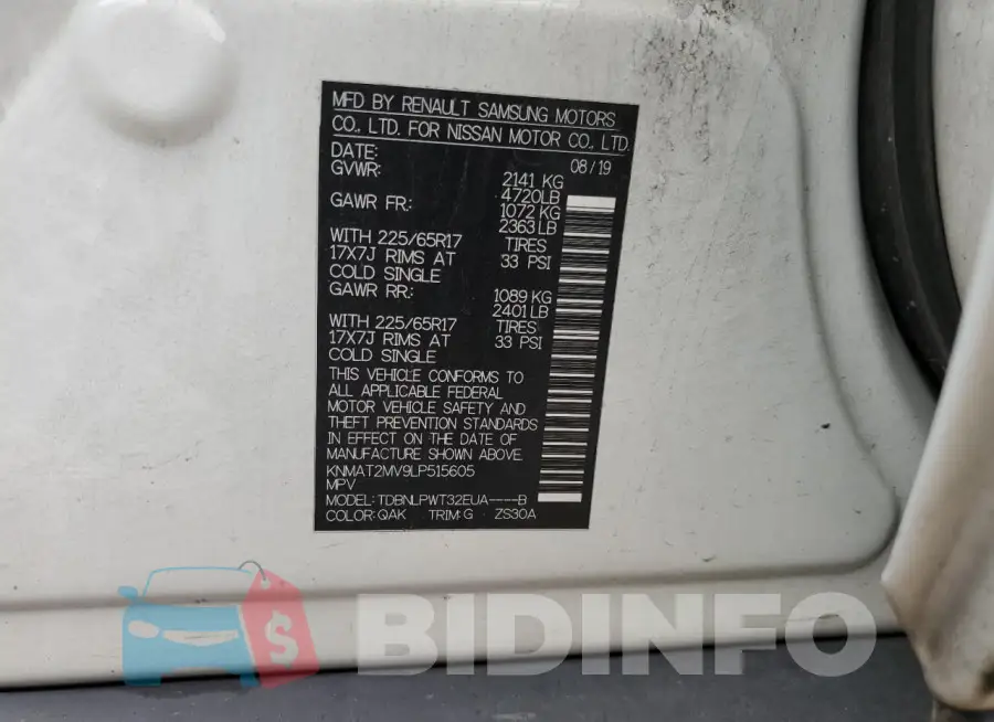 KNMAT2MV9LP515605 Photo# 13