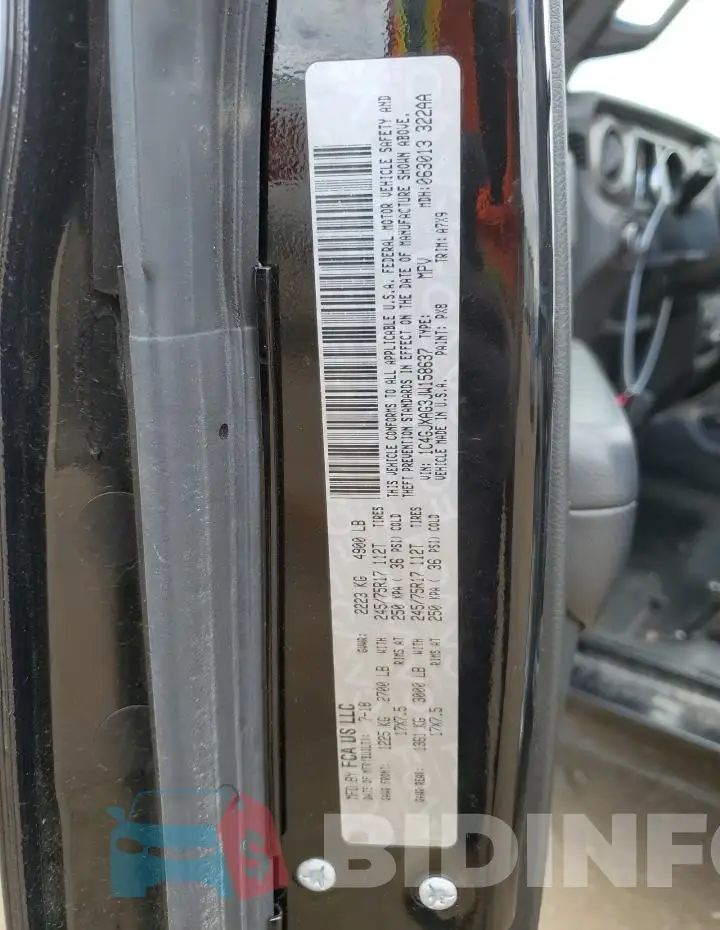 1C4GJXAG3JW158637 Photo# 13