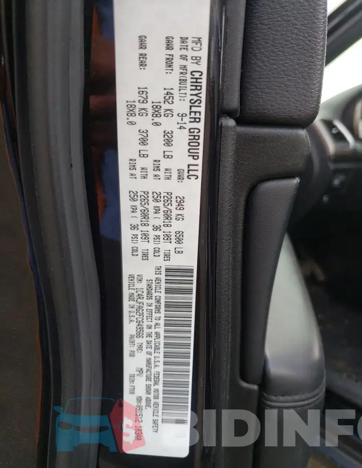 1C4RJFAG2FC649566 Photo# 13