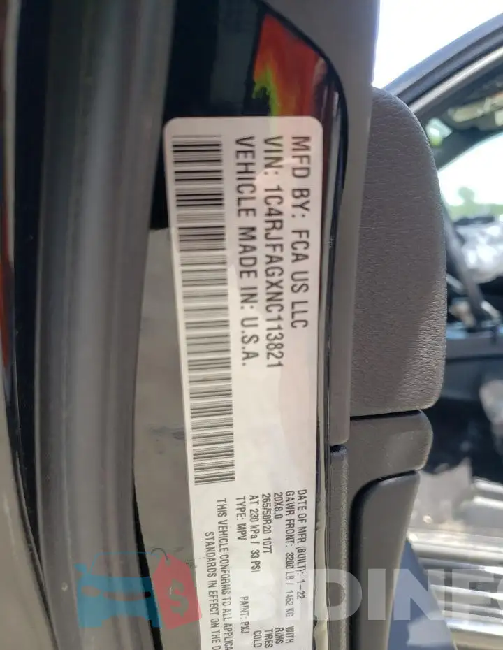 1C4RJFAGXNC113821 Photo# 13