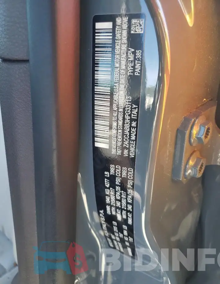 ZACCJABB3HPG33113 Photo# 12