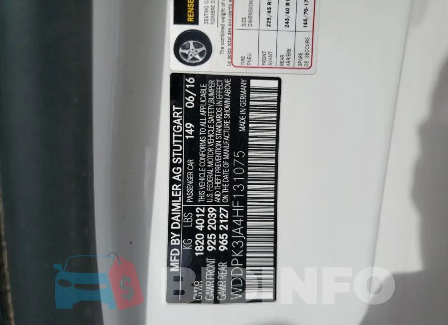 WDDPK3JA4HF131075 Photo# 12