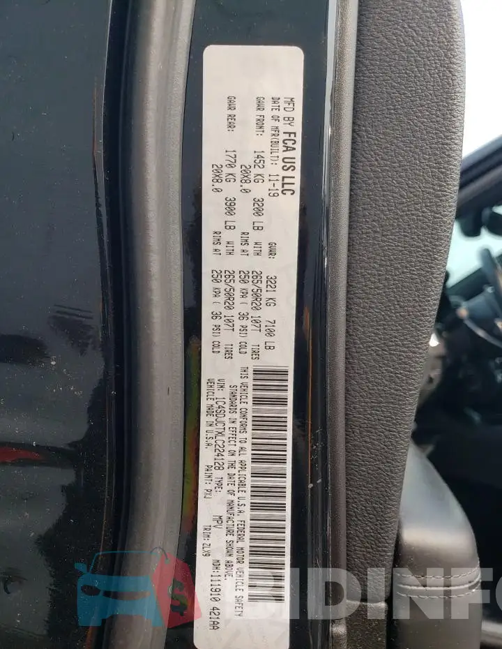 1C4SDJCTXLC224128 Photo# 13