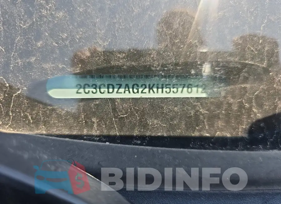2C3CDZAG2KH557612 Photo# 10
