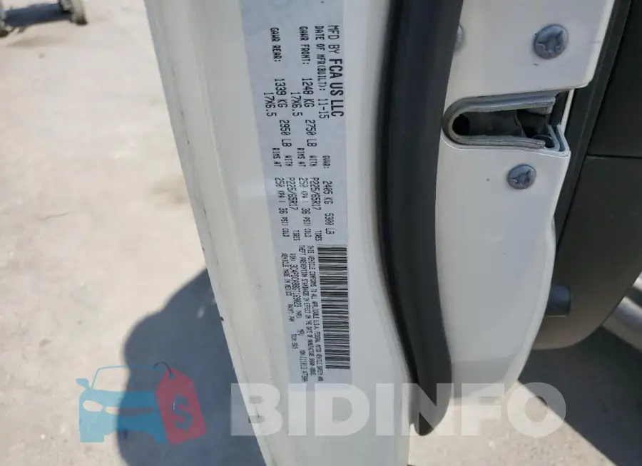 3C4PDCAB8GT169023 Photo# 14