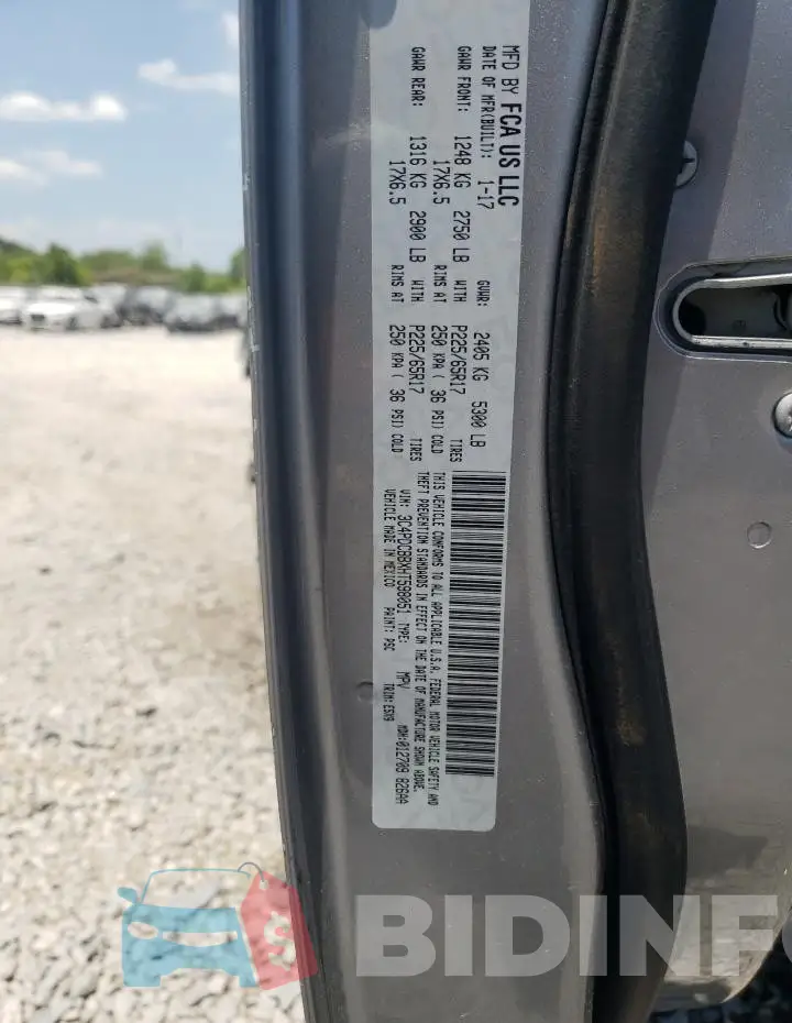 3C4PDCBBXHT598051 Photo# 14