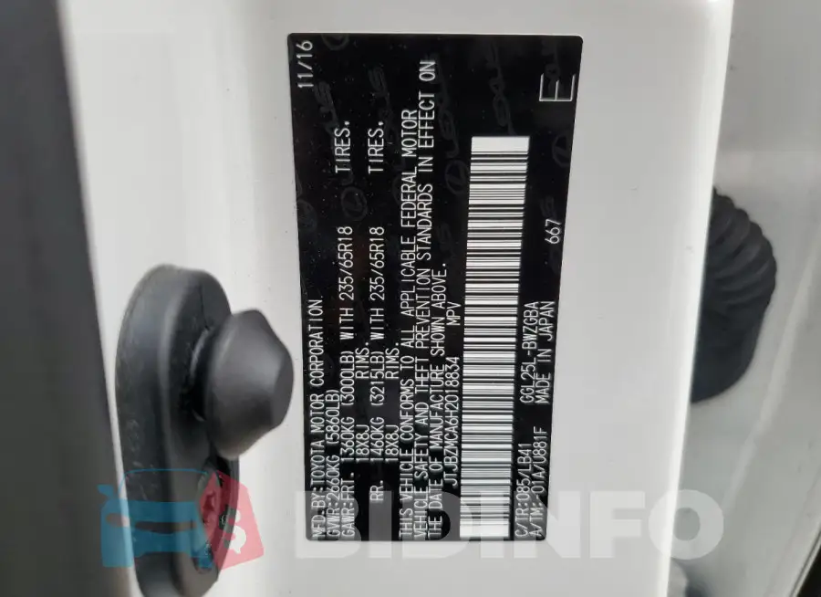 JTJBZMCA6H2018834 Photo# 13