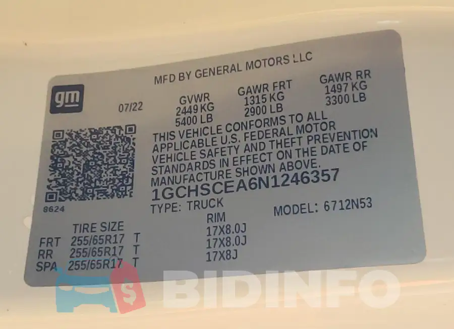 1GCHSCEA6N1246357 Photo# 13