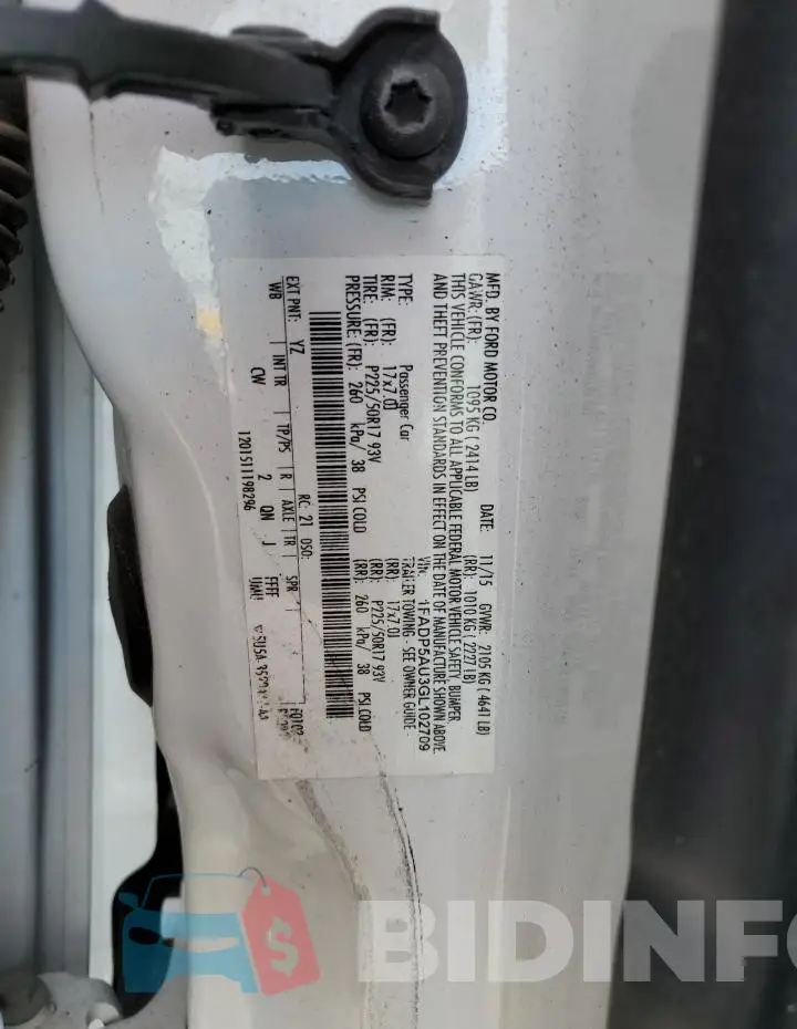 1FADP5AU3GL102709 Photo# 12