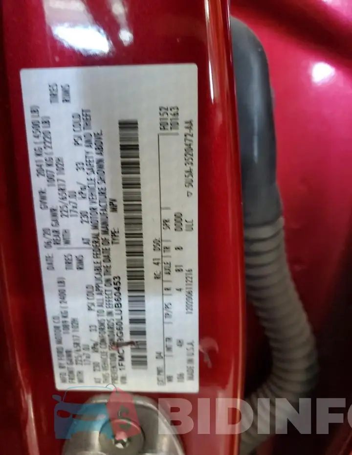 1FMCU9G60LUB60453 Photo# 13