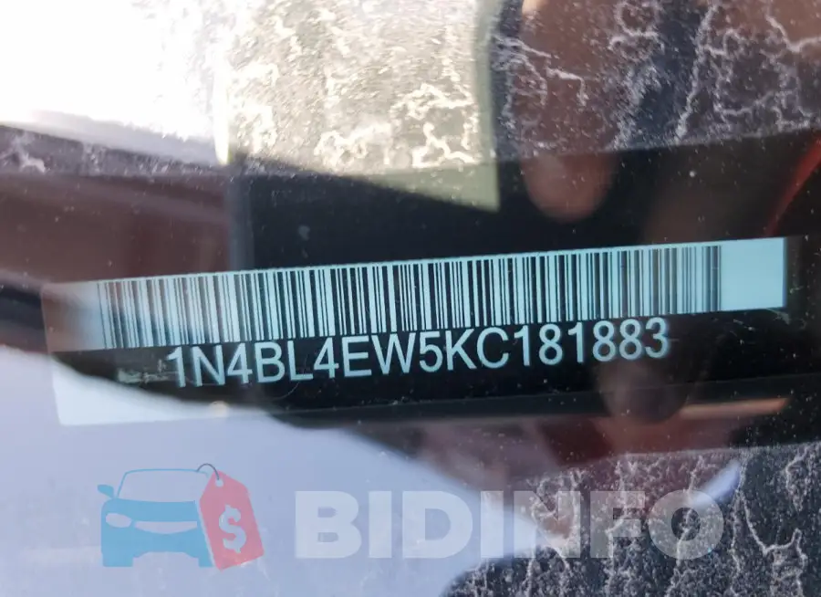 1N4BL4EW5KC181883 Photo# 12