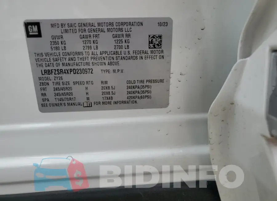 LRBFZSR4XPD230972 Photo# 12