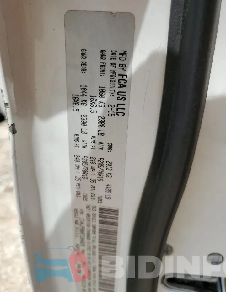1C4NJPBB0FD304876 Photo# 12