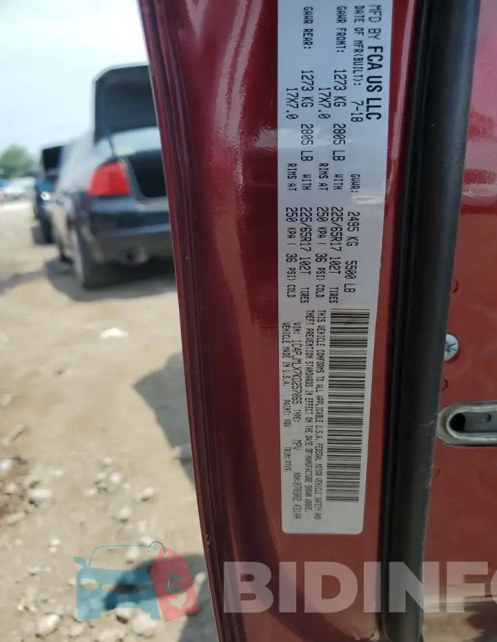 1C4PJMLX7KD257065 Photo# 13