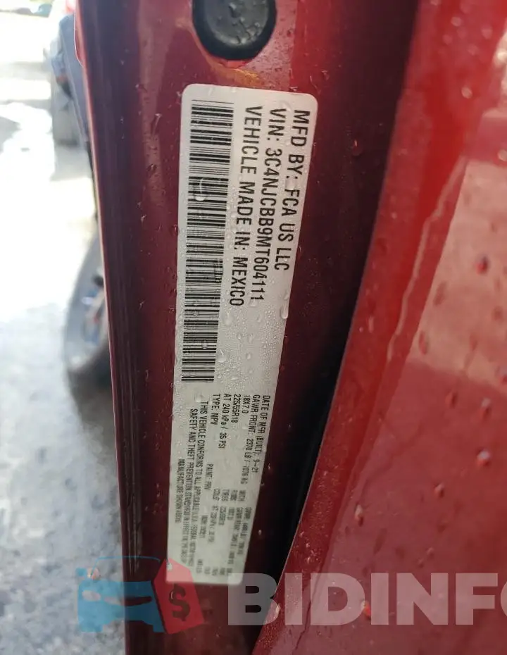 3C4NJCBB9MT604111 Photo# 14