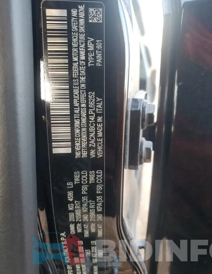 ZACNJBC14LPL66252 Photo# 13