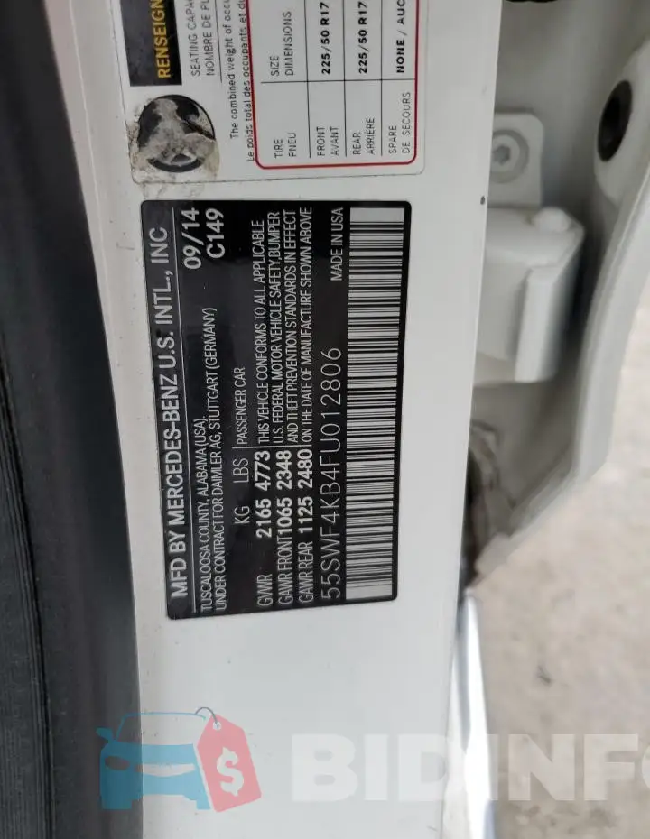 55SWF4KB4FU012806 Photo# 12