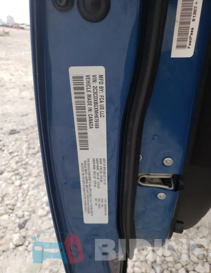 2C3CDXBGXMH679169 Photo# 12