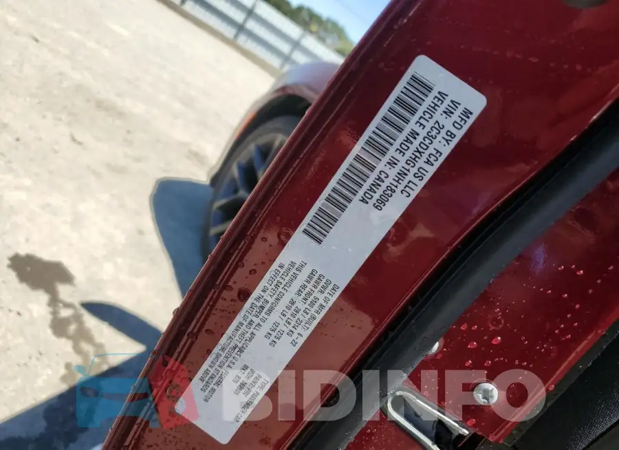 2C3CDXHG1NH183069 Photo# 13
