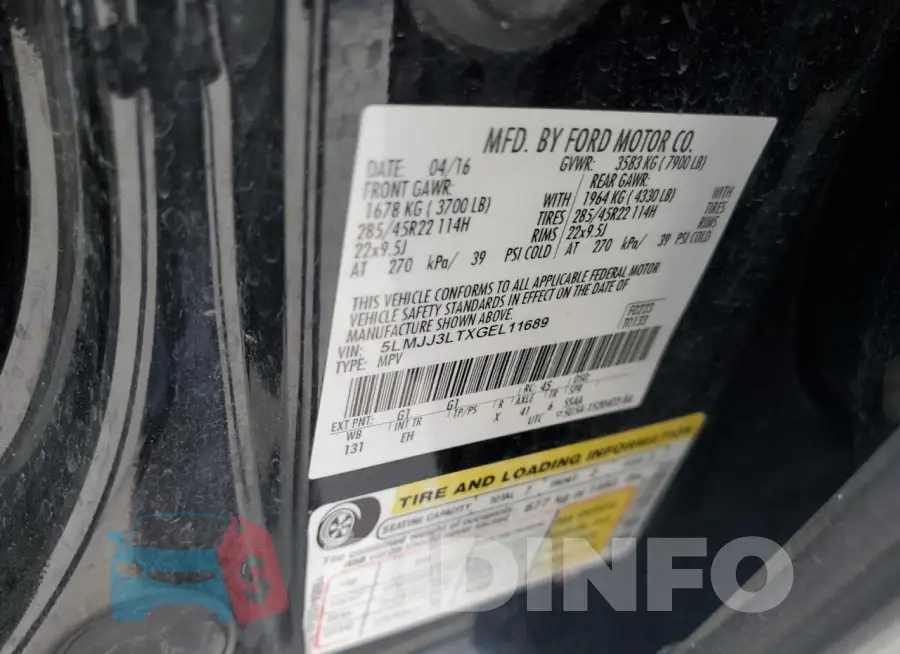 5LMJJ3LTXGEL11689 Photo# 14