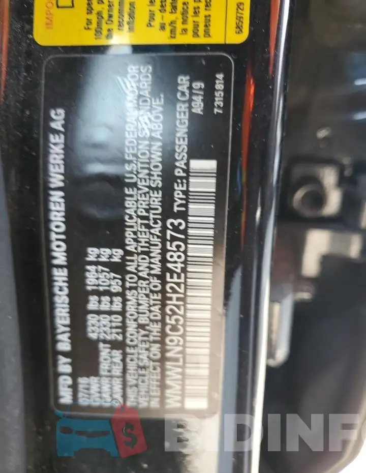 WMWLN9C52H2E48573 Photo# 12