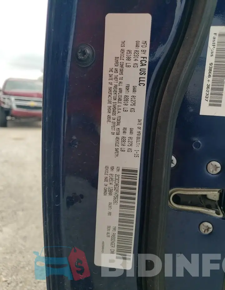 2C3CCAEG2FH756261 Photo# 13
