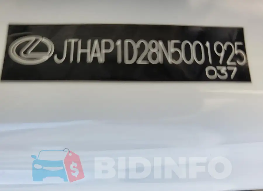 JTHAP1D28N5001925 Photo# 12