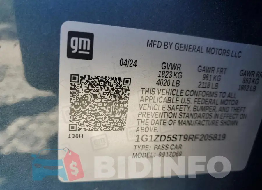 1G1ZD5ST9RF205819 Photo# 12