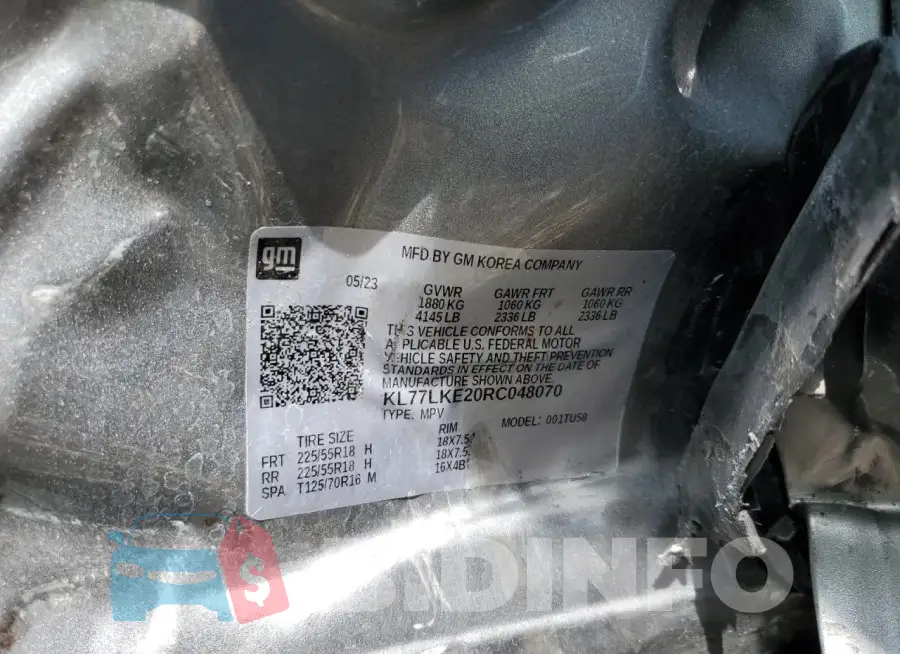 KL77LKE20RC048070 Photo# 12