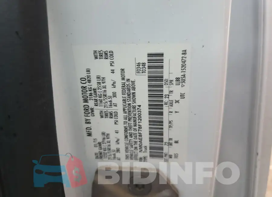NM0AE8F78F1200374 Photo# 14