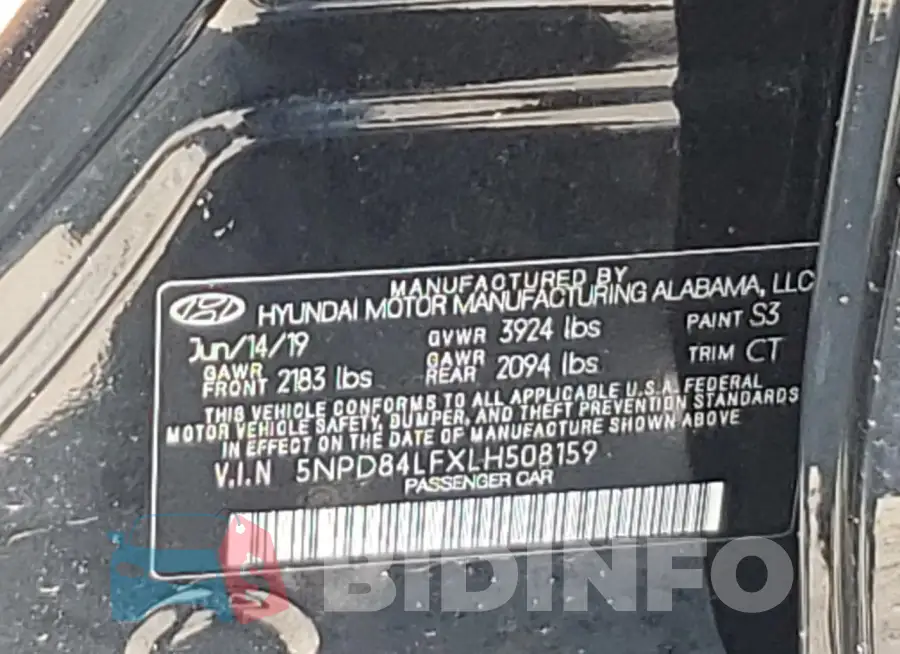 5NPD84LFXLH508159 Photo# 12