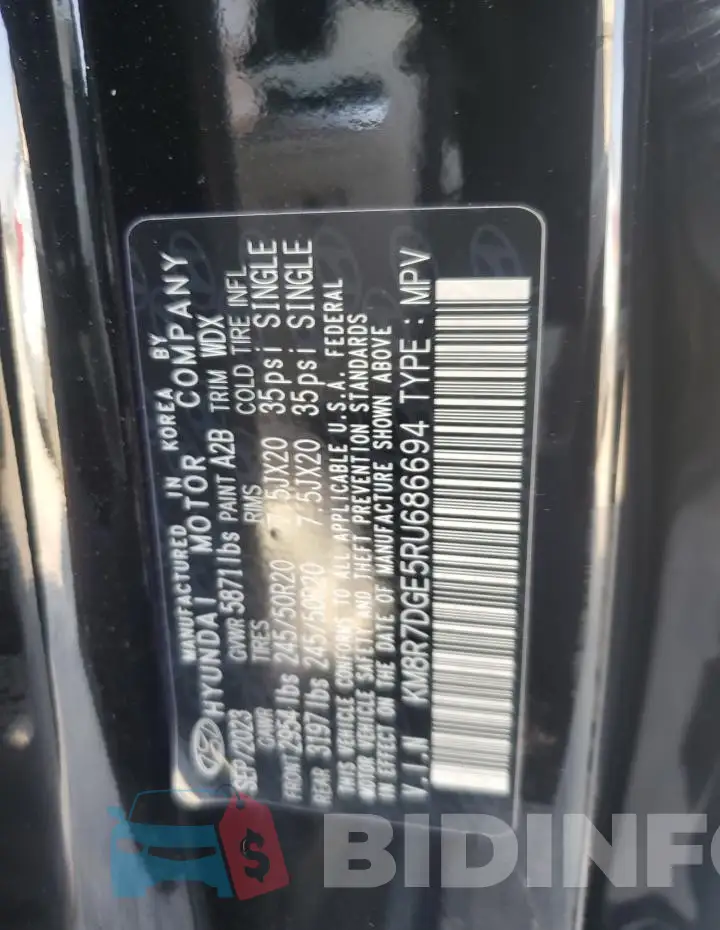 KM8R7DGE5RU686694 Photo# 14