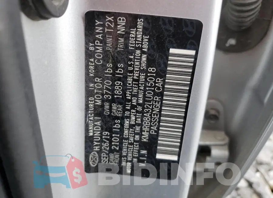 KMHRB8A32LU015018 Photo# 13
