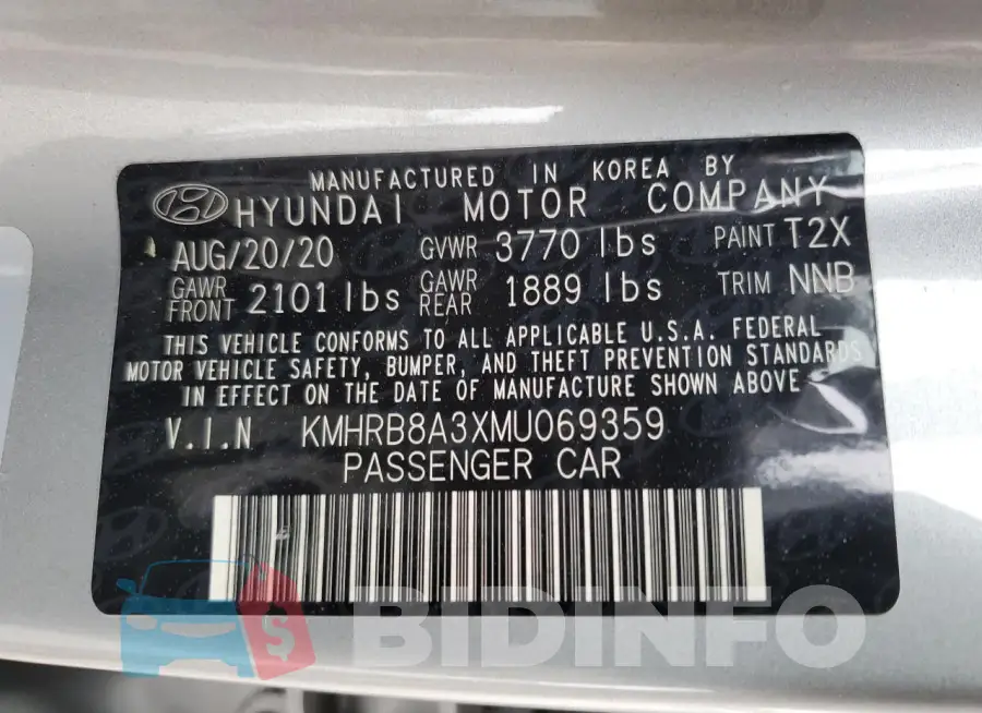 KMHRB8A3XMU069359 Photo# 12