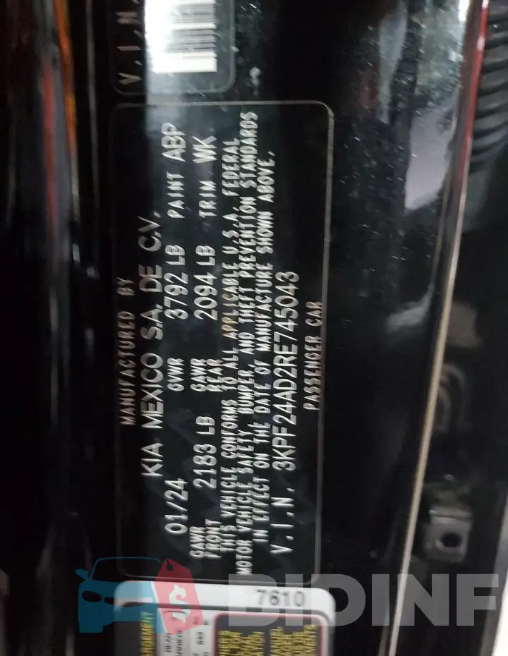 3KPF24AD2RE745043 Photo# 12