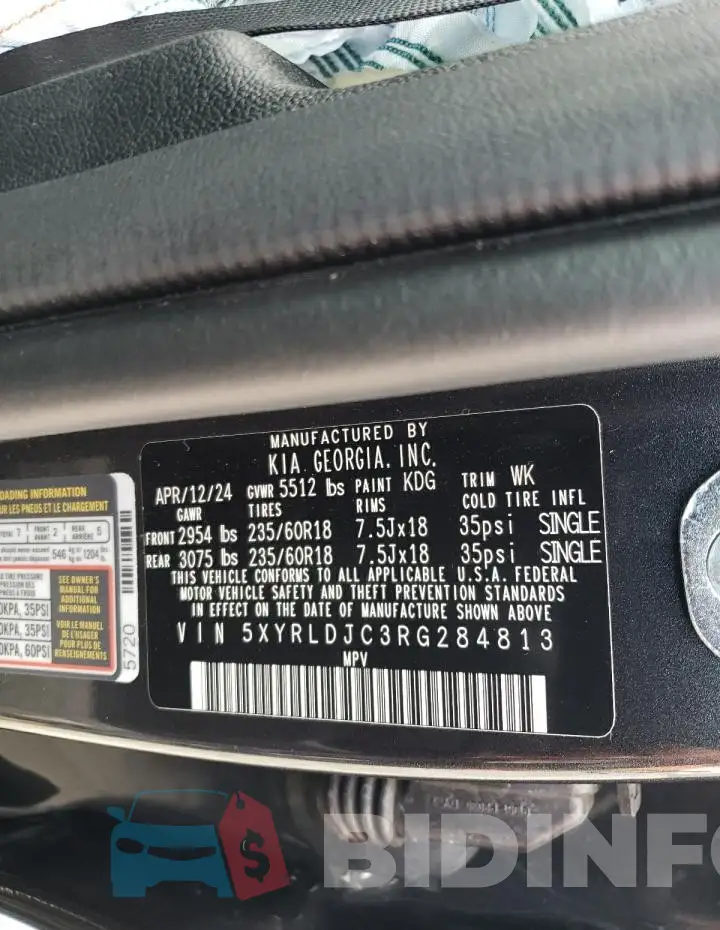 5XYRLDJC3RG284813 Photo# 14