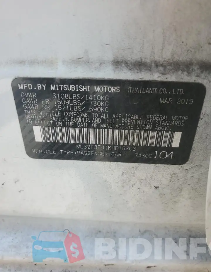ML32F3FJ1KHF15303 Photo# 13