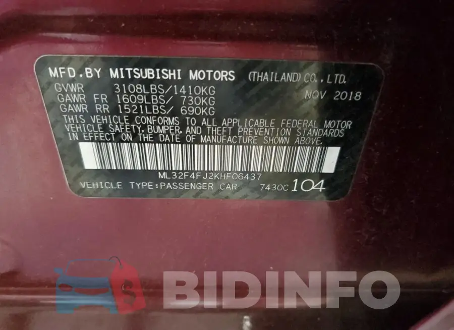 ML32F4FJ2KHF06437 Photo# 12