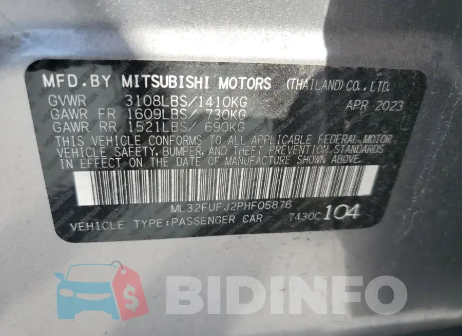 ML32FUFJ2PHF05876 Photo# 12