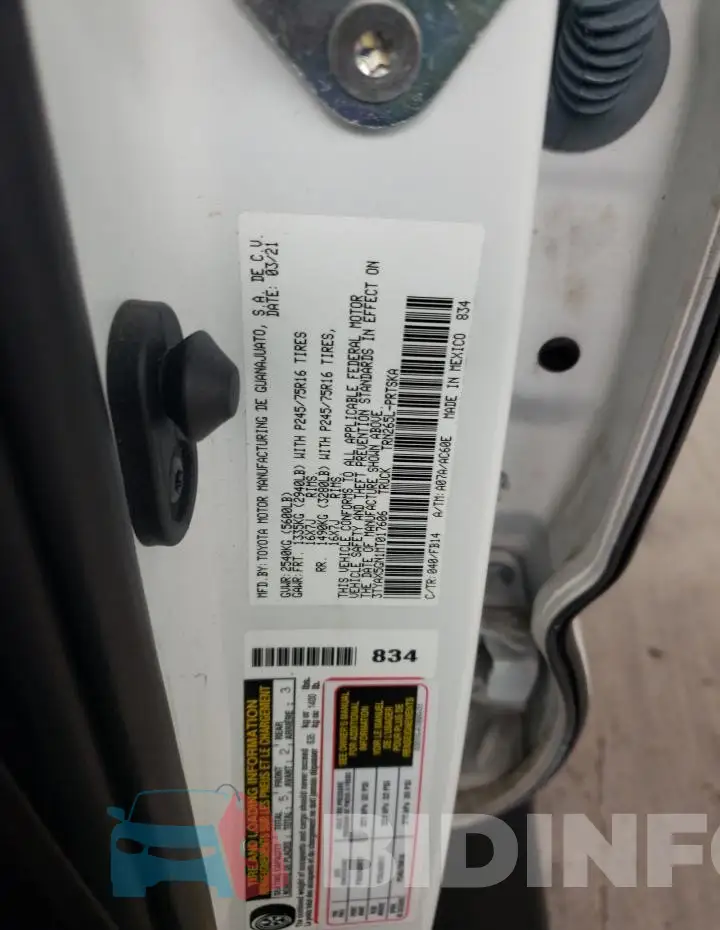 3TYAX5GN1MT017606 Photo# 12