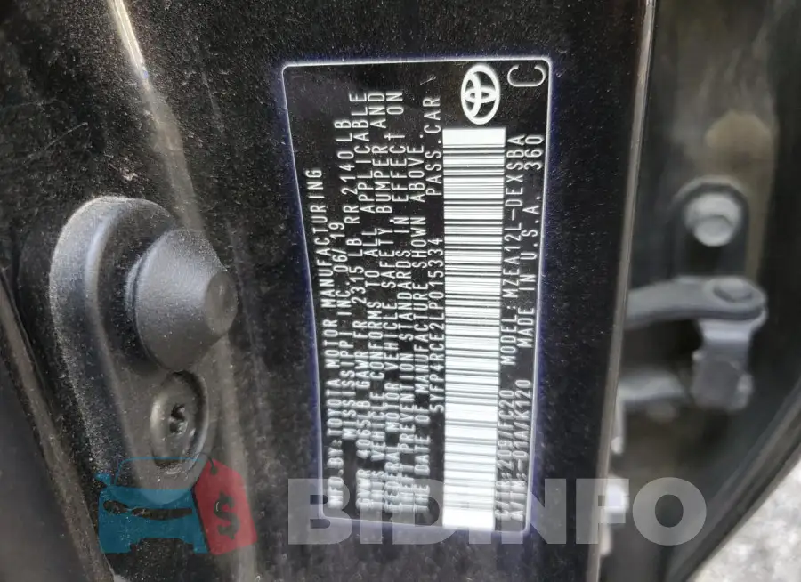 5YFP4RCE2LP015334 Photo# 12