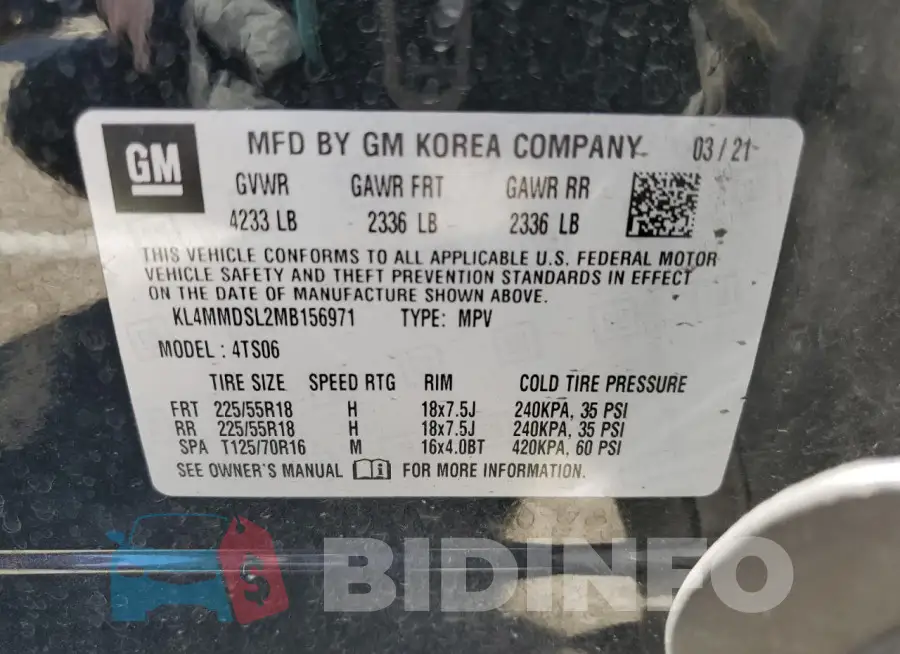 KL4MMDSL2MB156971 Photo# 12