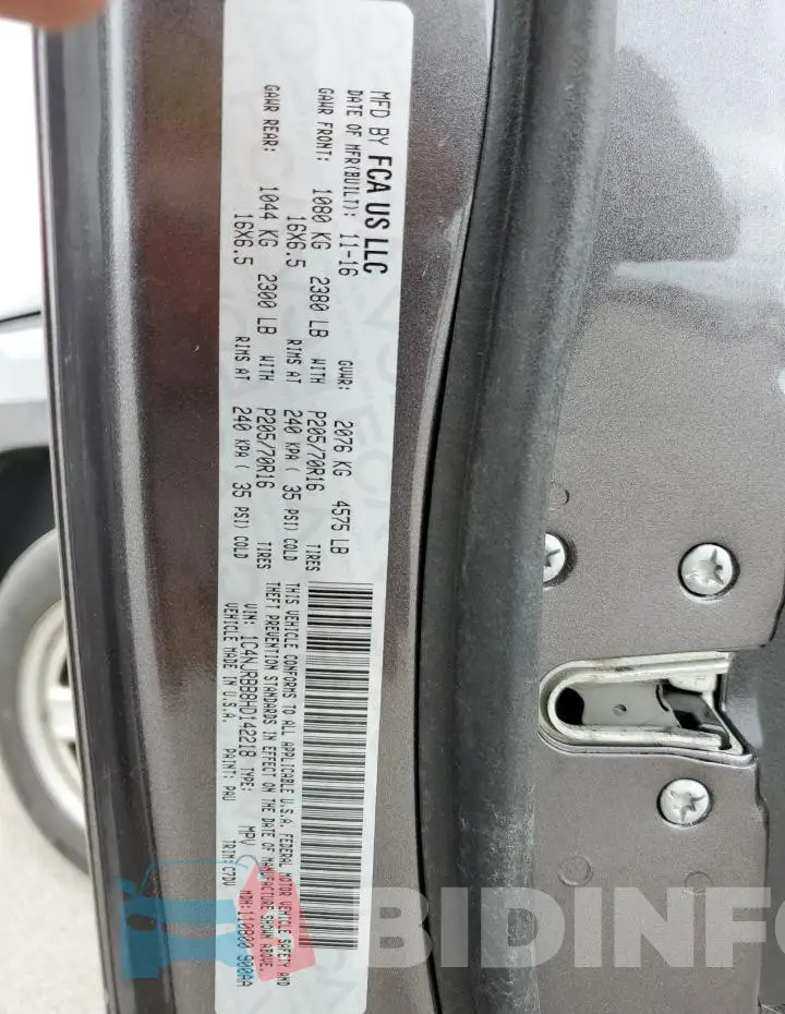 1C4NJRBB8HD142218 Photo# 12