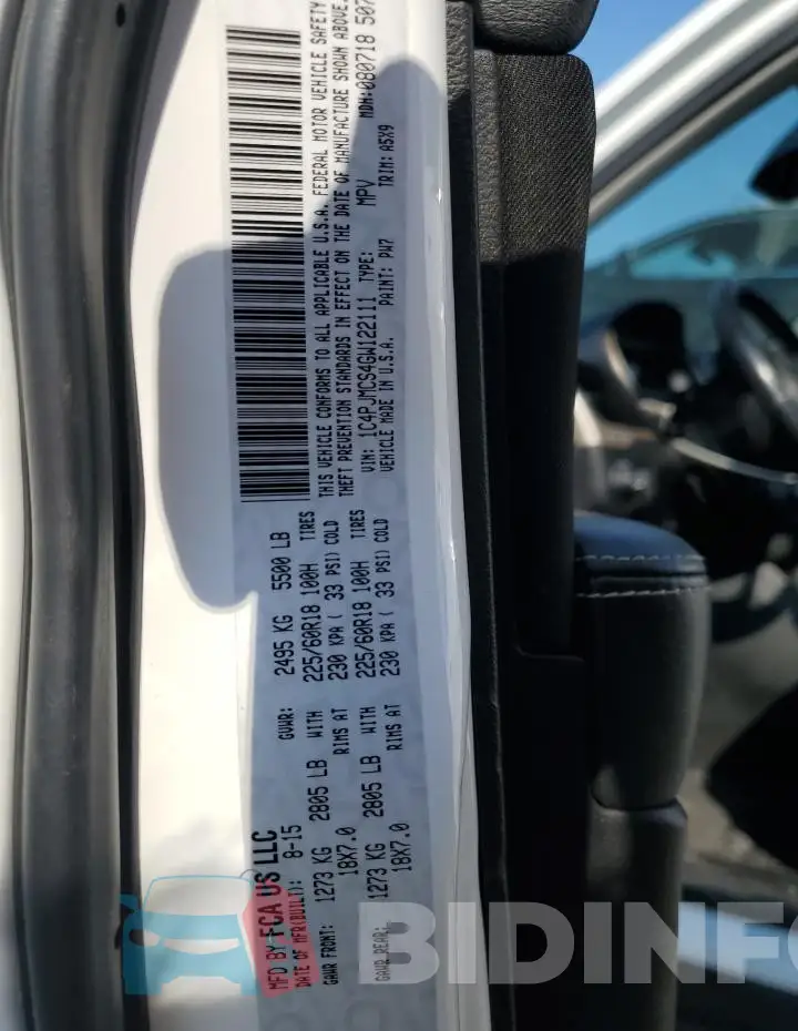 1C4PJMCS4GW122111 Photo# 14