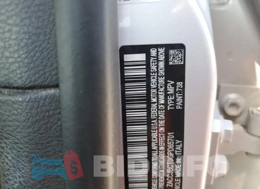 ZACCJBCT0GPD65701 Photo# 13