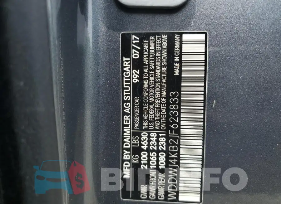 WDDWJ4KB2JF623833 Photo# 13